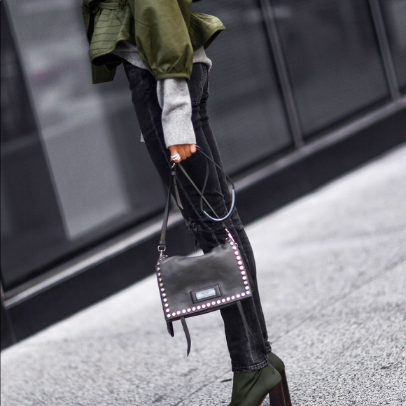 Marissa Webb fur / canvas jacket. - Picture 5 of 9